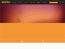 Tablet Screenshot of alsafeeradvt.com